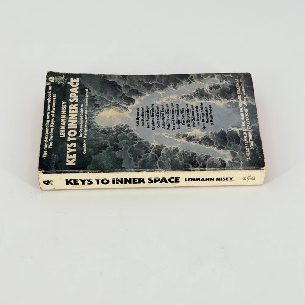 Keys‎ to Inner Space Lehmann Hisey 1975 Signed 1st Avon Occult Metaphysics PB